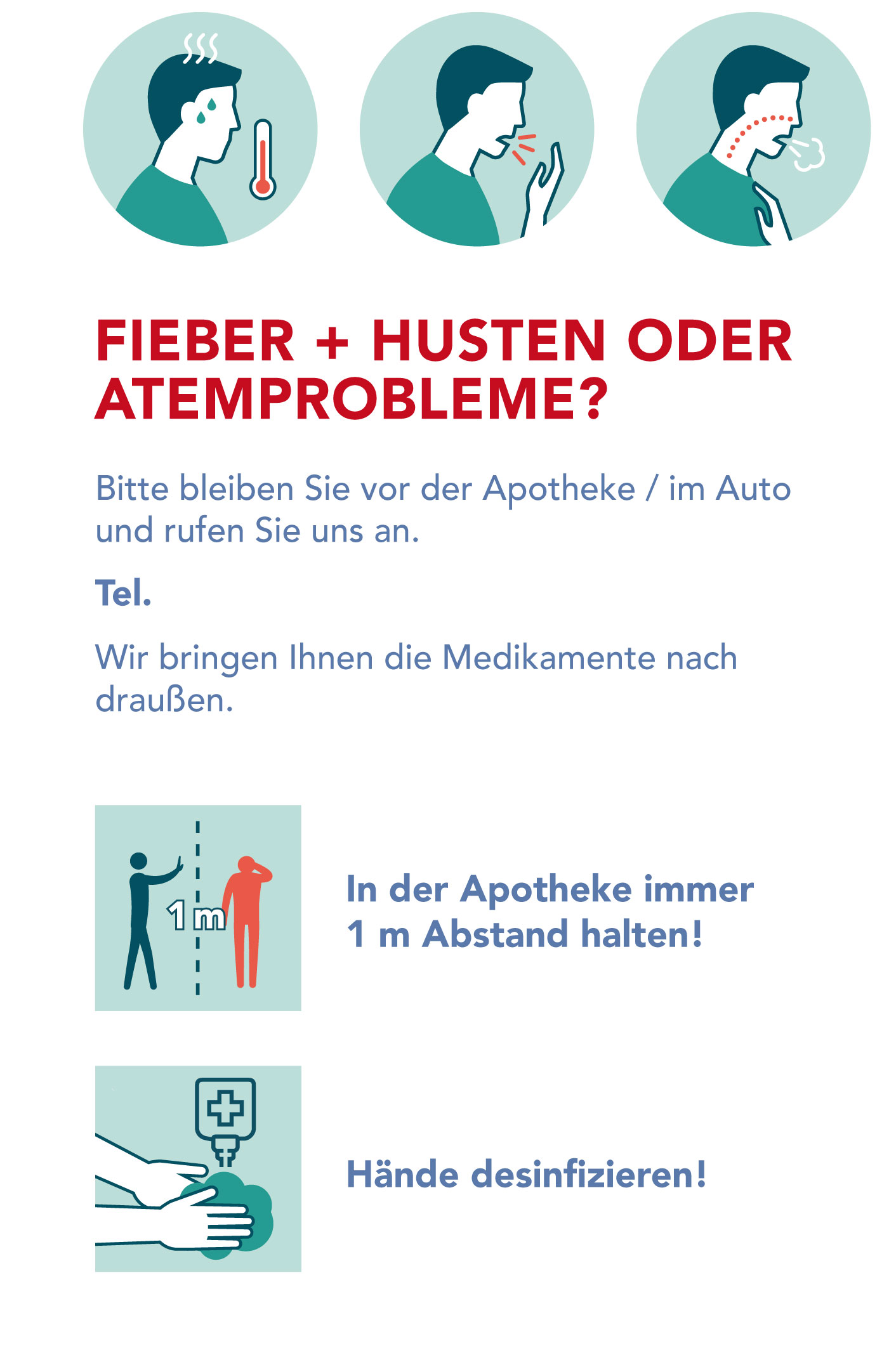 Corona Vorsichtsmaßnahmen